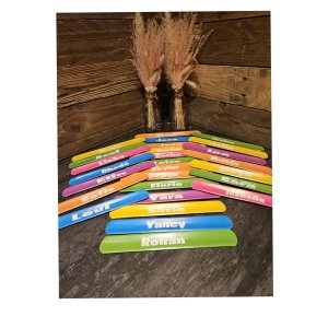 Klaparmband met naam